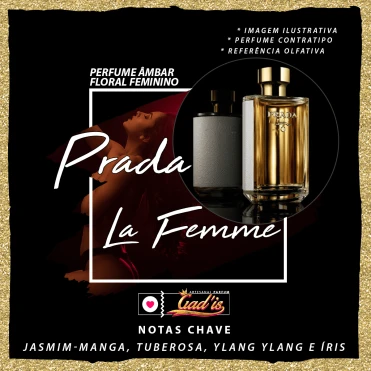 Perfume Similar Gadis 650 Inspirado em La Femme Prada Contratipo